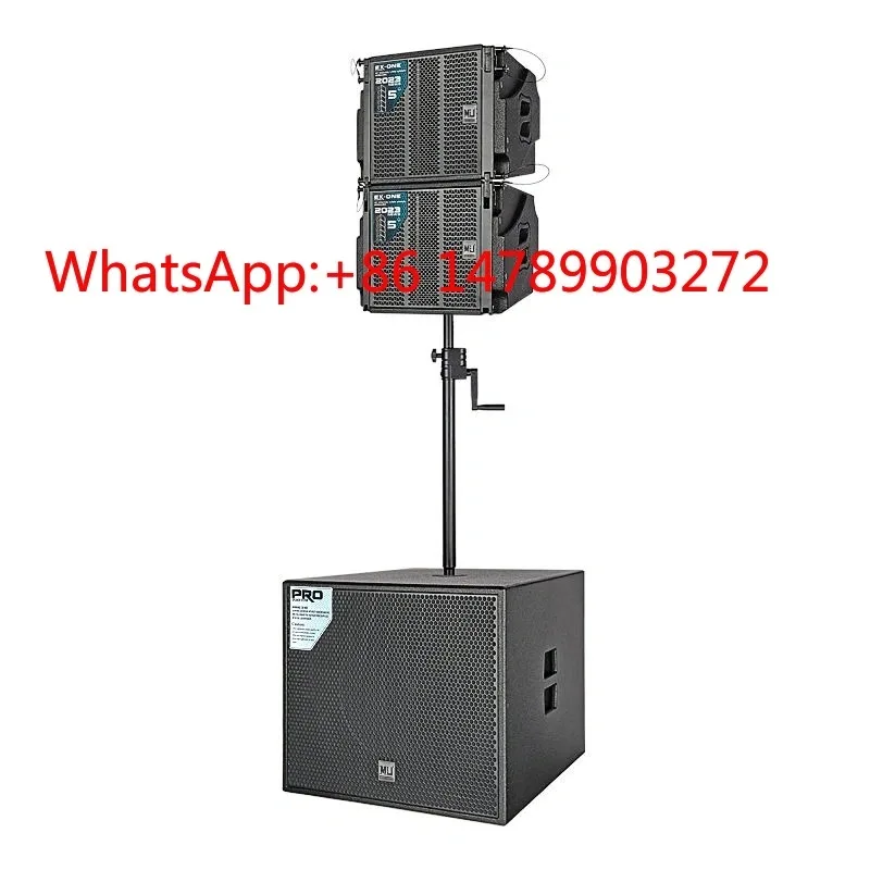 

Premium 10‑Inch Coaxial Line Array Speaker, Neodymium Driver High Power PA Audio for Professional Stage Live Events