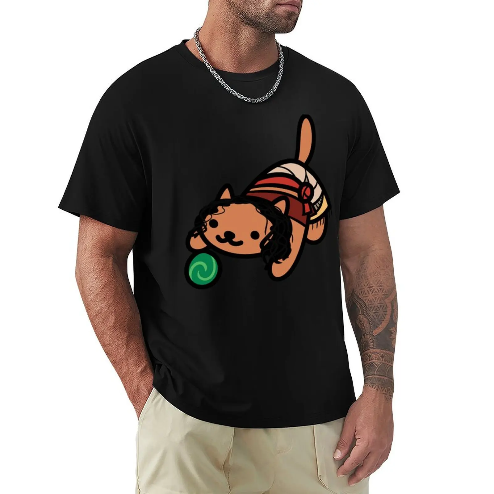 

Meowna T-Shirt anime figures fashion shirts plus sizes clothing for men