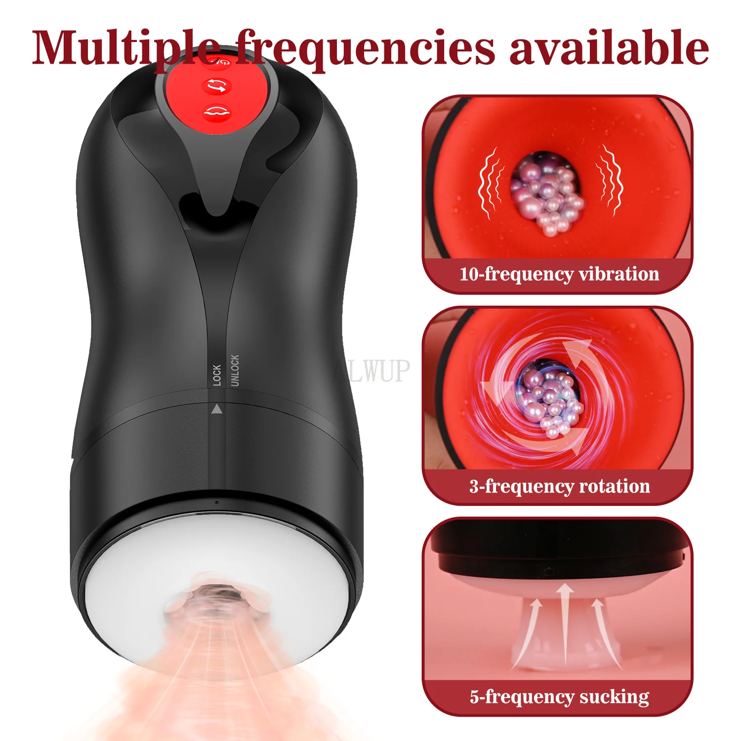 Male Masturbation Cup Penis Vibration Vagina Massage Pussy Sucking Thrusting Male Masturbator Sexmachine Sex Toys Adult for Men view 5