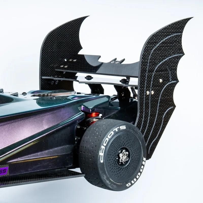 

ARRMA LIMITLESS 1/7 F1 Carbon Fiber Rear Wing (ARA320525) - Adjustable Angle Racing Spoiler for Rc Racing Car Speed Runs