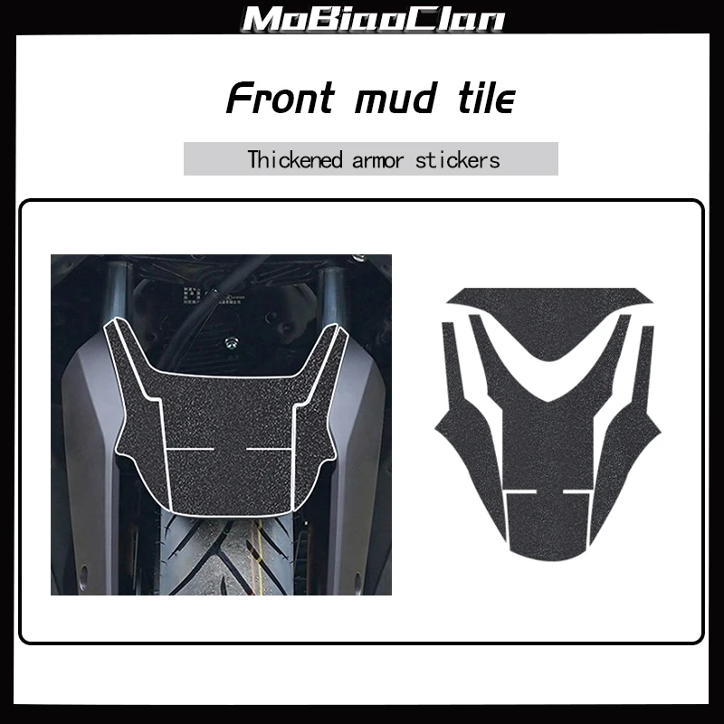 For YAMAHA XMAX300 TECH 2024 Motorcycle Thickened Armor Sticker Wear-Resistant Protective Sticker Modified Parts Accessories