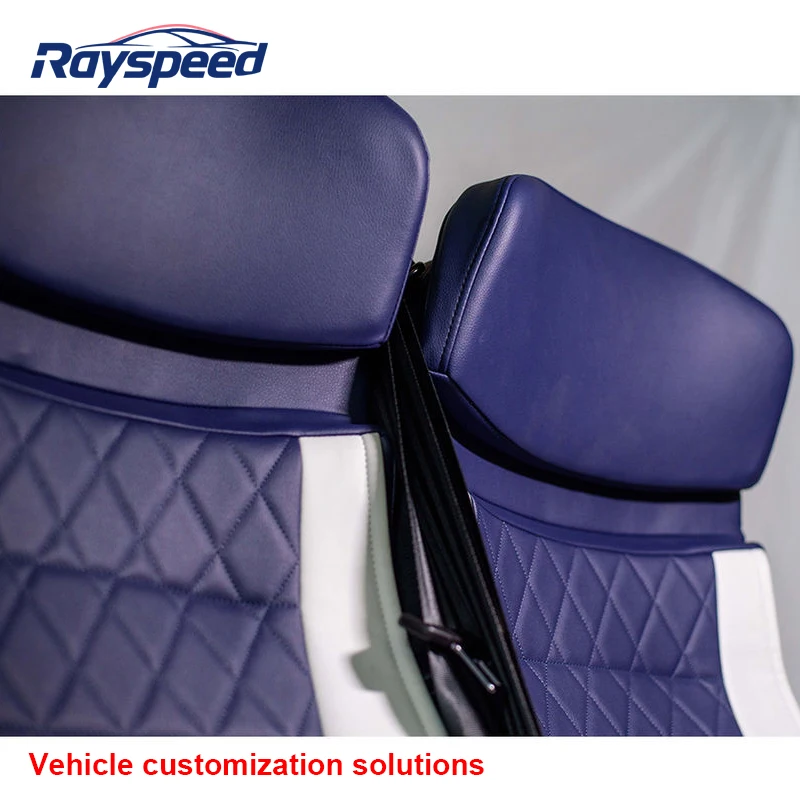 Car Interior Upgrade Custom Rv Seat Captains Chairs Leather  Van Seat Suitable for Mercedes Sprinter Foldup Jump Seats