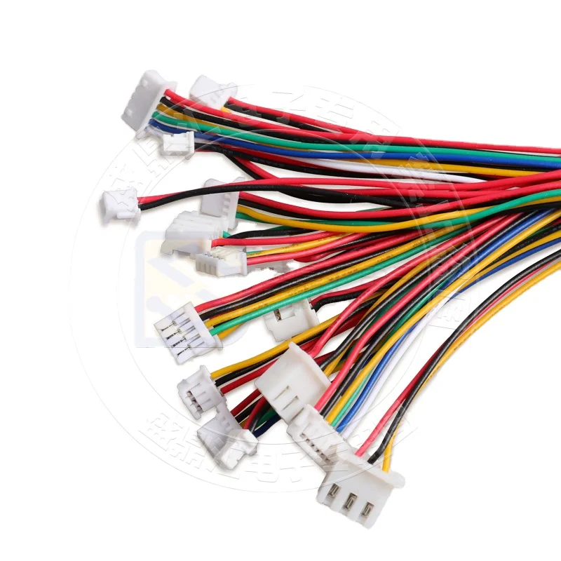 5Pcs Sh1.0 to 1.25 to Gh1.25 to Zh1.5 to Ph2.0 to Xh2.54 Adapter Cable Conversion Wire Terminal Wire Connecting line cable 2-6P