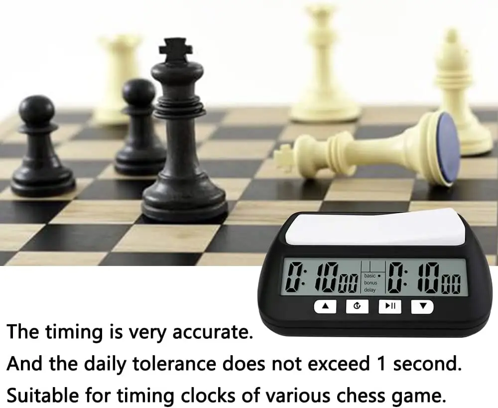 Professional Digital Chess Game Mechanical Timer Multifunctional Board Games Portable Chess Clock