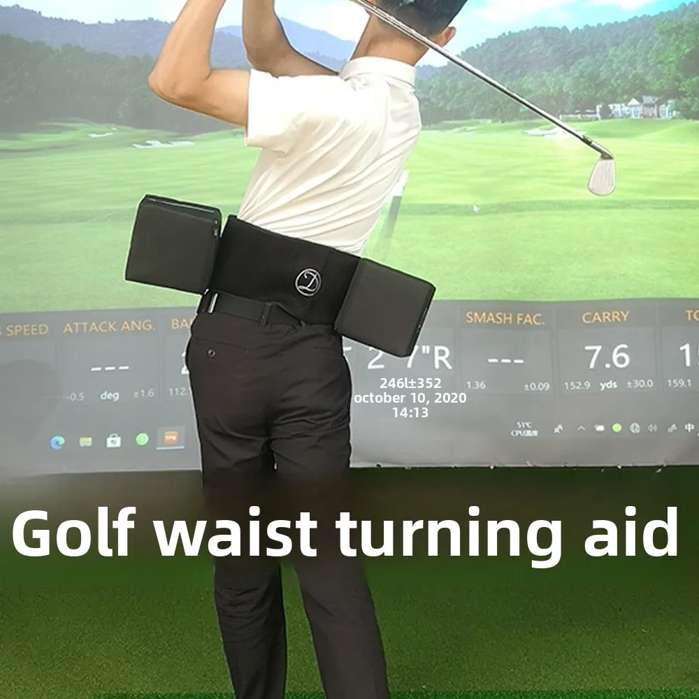golf-swing-training-tool-waist-turning-aid-waist-turning-detection-golf-swing-training-posture-correction-belt