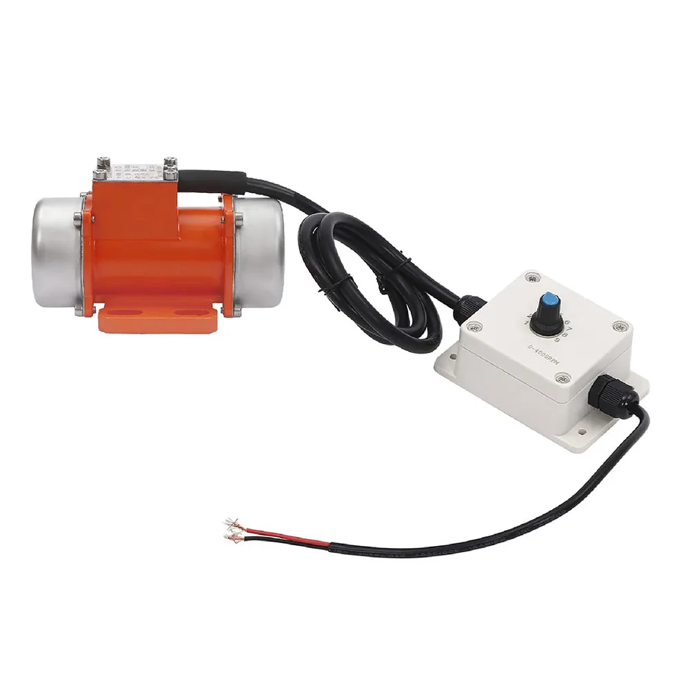 

DC24V 15W Vibration Motor With Speed Controller 9 Speeds Vibrating Motor 4000rpm Electric Vibrating Motor Adjustable Exciting