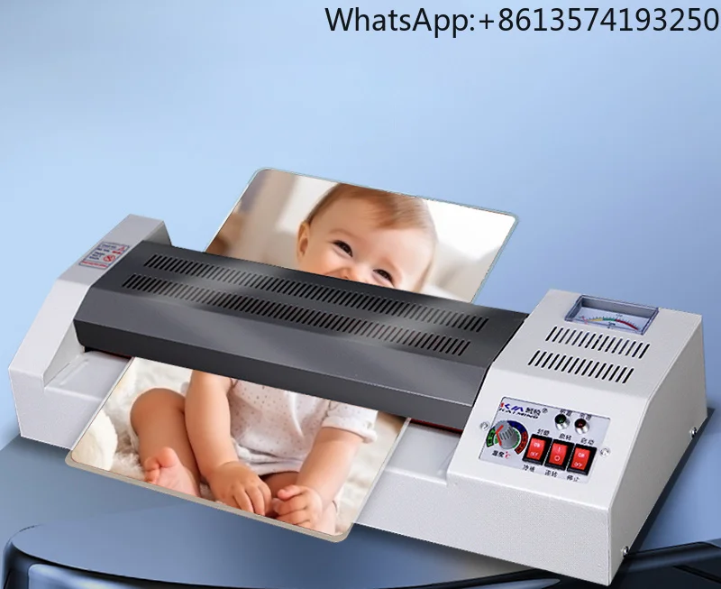 Universal A3/A4 Home Laminator Small Photo File Sealing Heat Laminating Machine for Paper Size A3 and A4