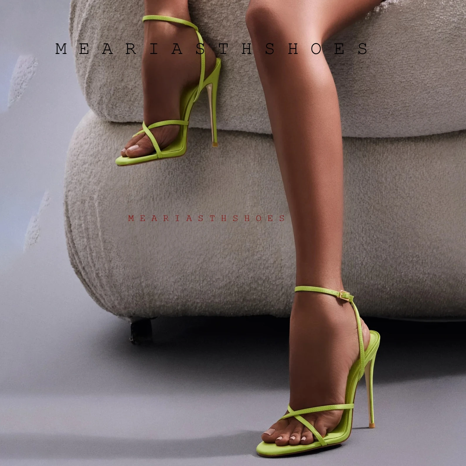 2026 New Design Dark Green Satin High Heels Women Slim Heel round toe New Line Open Toe Sandals Summer Wear Sexy Socialite Heels image 5