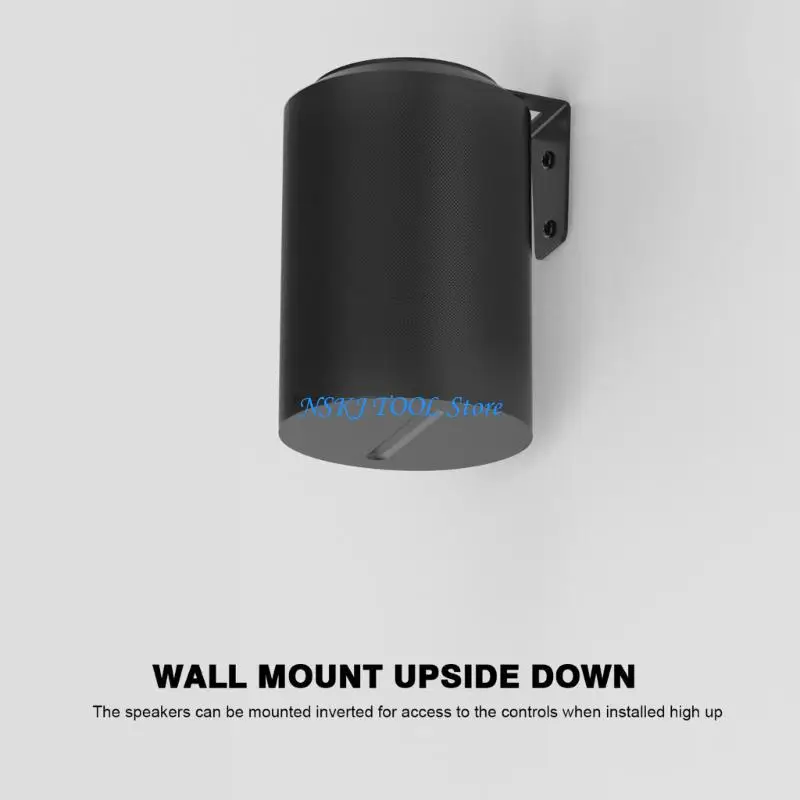 L8RC Metal Wall Mount Brackets Adjustable Angles for Home Theater Audios System