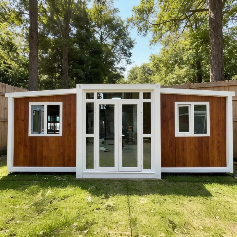 Expandable Container House Garden Rooms 20ft 40ft Luxury Prefab Easy Assemble House Mobile House Villa Cabins Garden Greenhouses
