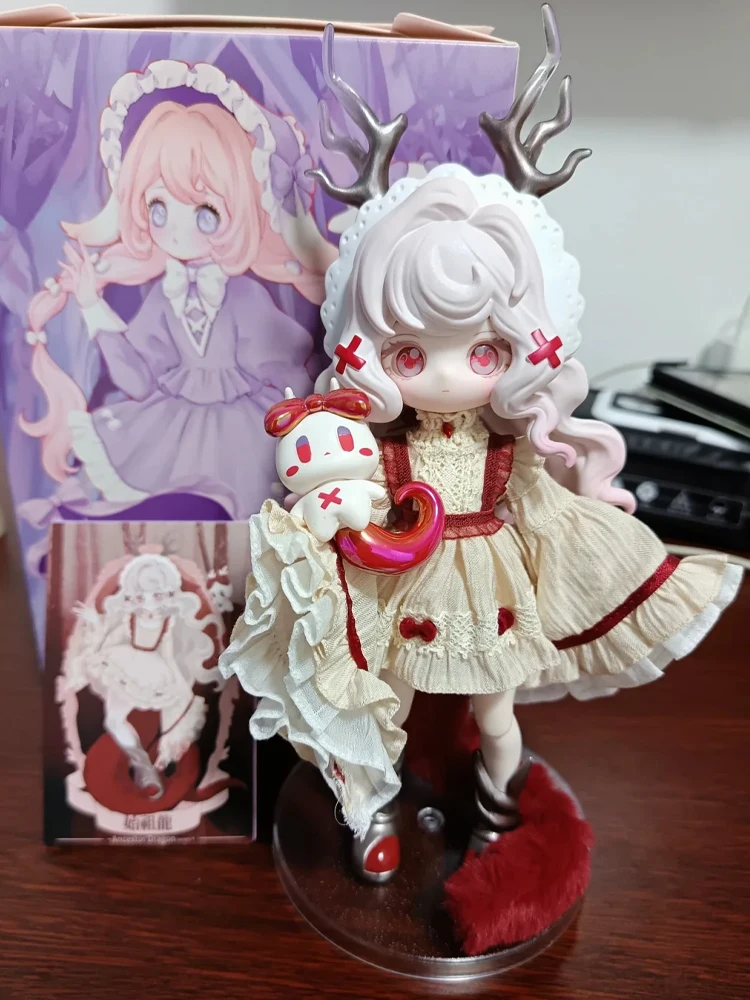 

1/12 Scale Doll Bjd Joint Movable New Lulu Spirit Story Series Trendy Play Blind Box Ornament Surprise Toy Collectible Xmas Gift