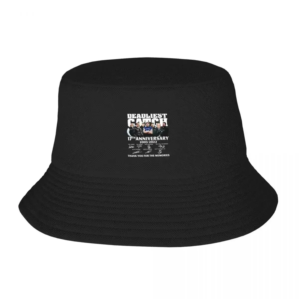 2026 Deadliest Catch 17e anniversaire 2005-2022 classique Bucket Hat funny hat Snap Back Hat Hats Man Women's