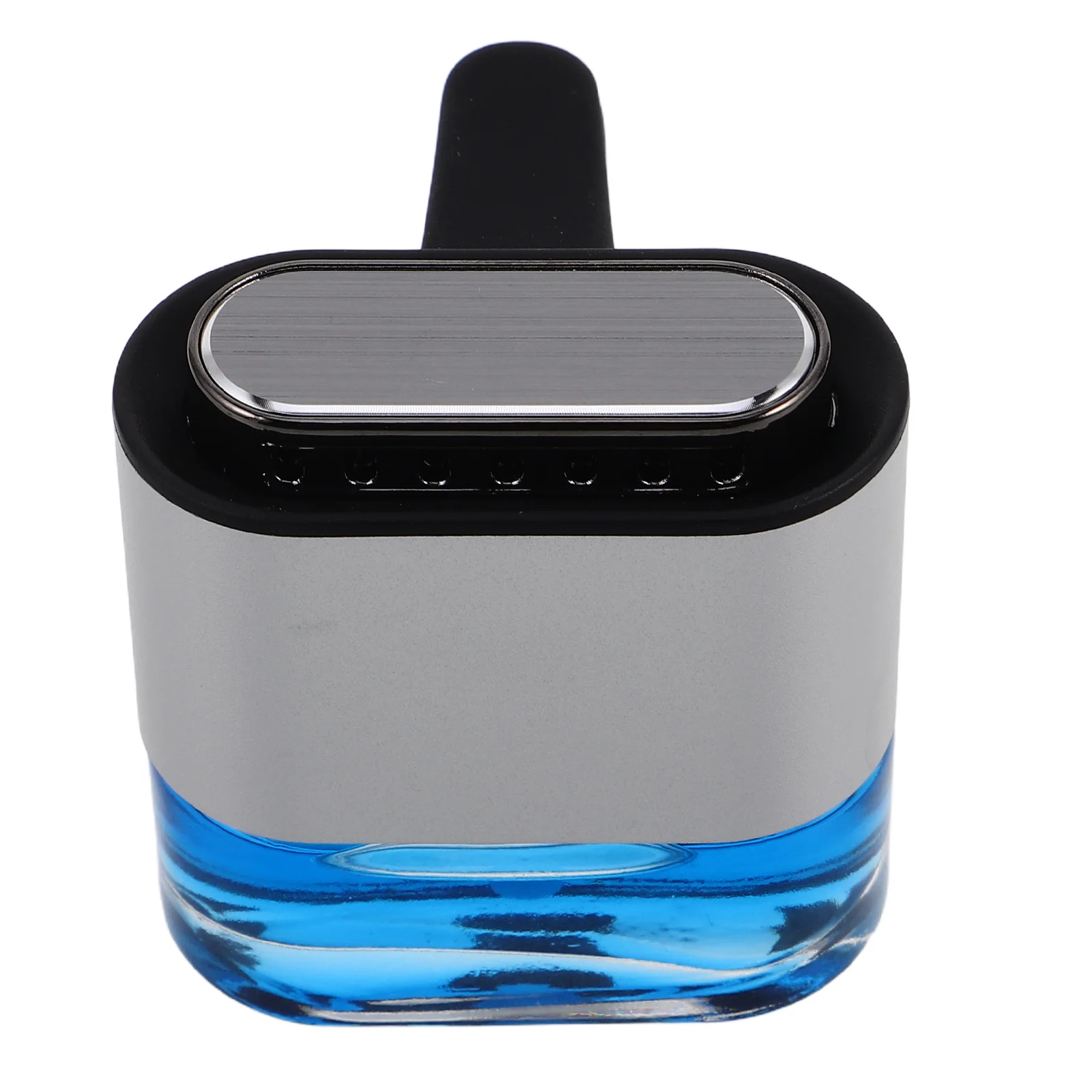 

Car Air Freshener Black Ice Essential Oil Diffuser Clip Aromatherapy Vent Floral Scent Longlasting Aluminum Compact Car