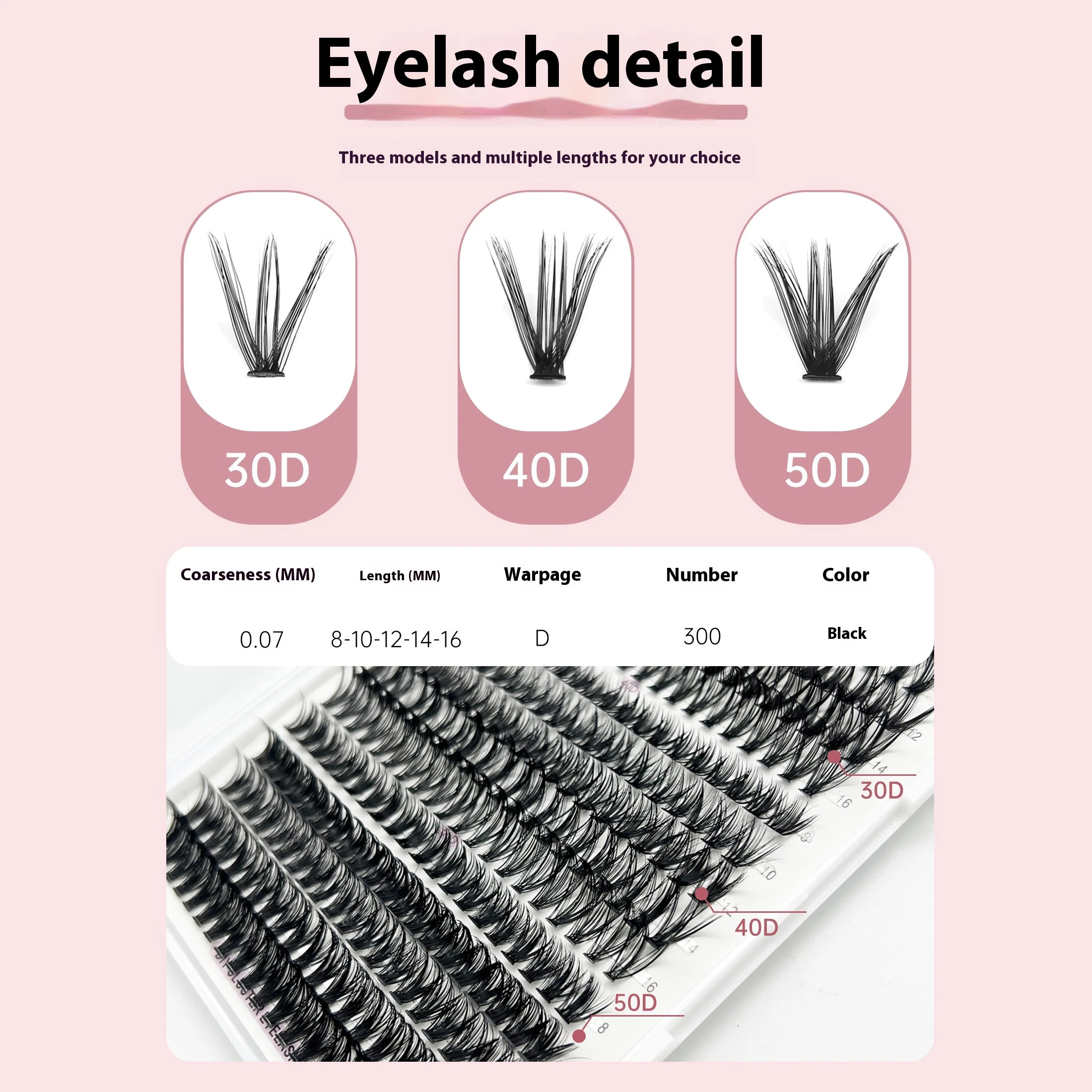 Wimpers 280 Pcs Clusters Lash Bond En Afdichting Make-Up Tools Diy Wimpers Verlengset Voor Het Lijmen Van Wimpers Lijm Accessoires