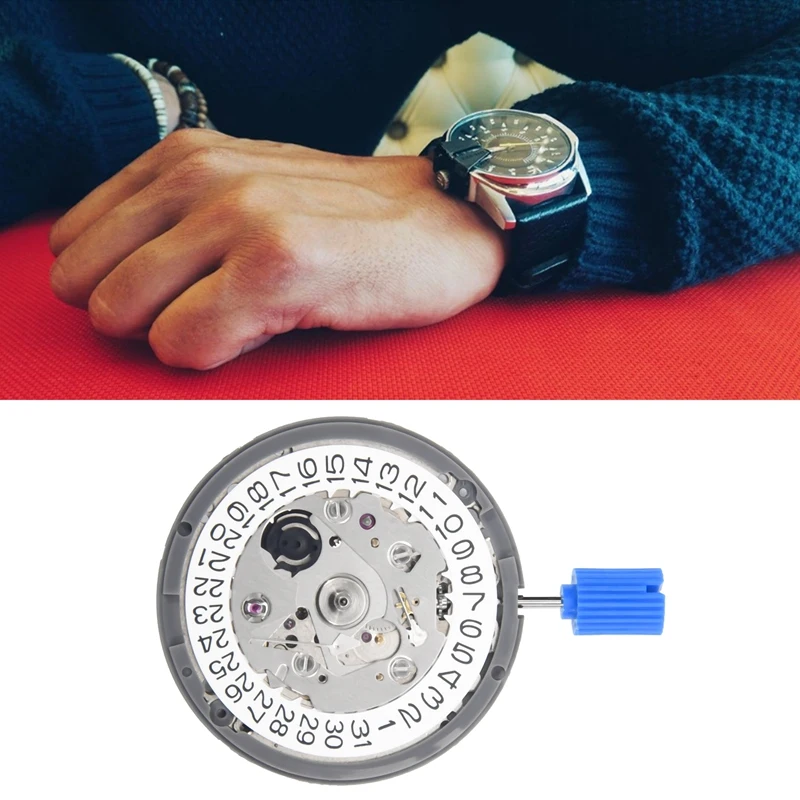 

A84Z-NH35 Movement Day Date Set High Accuracy Automatic Mechanical Watch Wrist With Movement Watch Steel Stem
