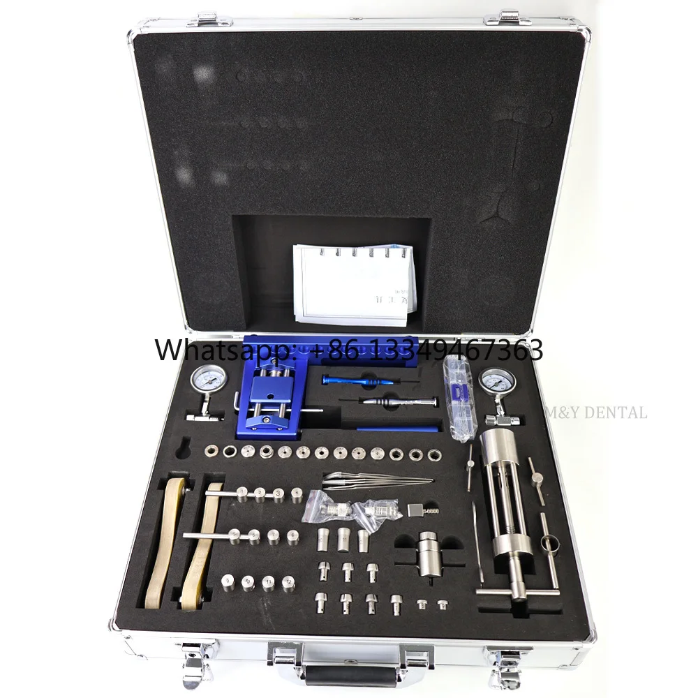 Master Professional Air Turbine Maintenance Box High/Low Speed Handpieces Repair Tools Kit