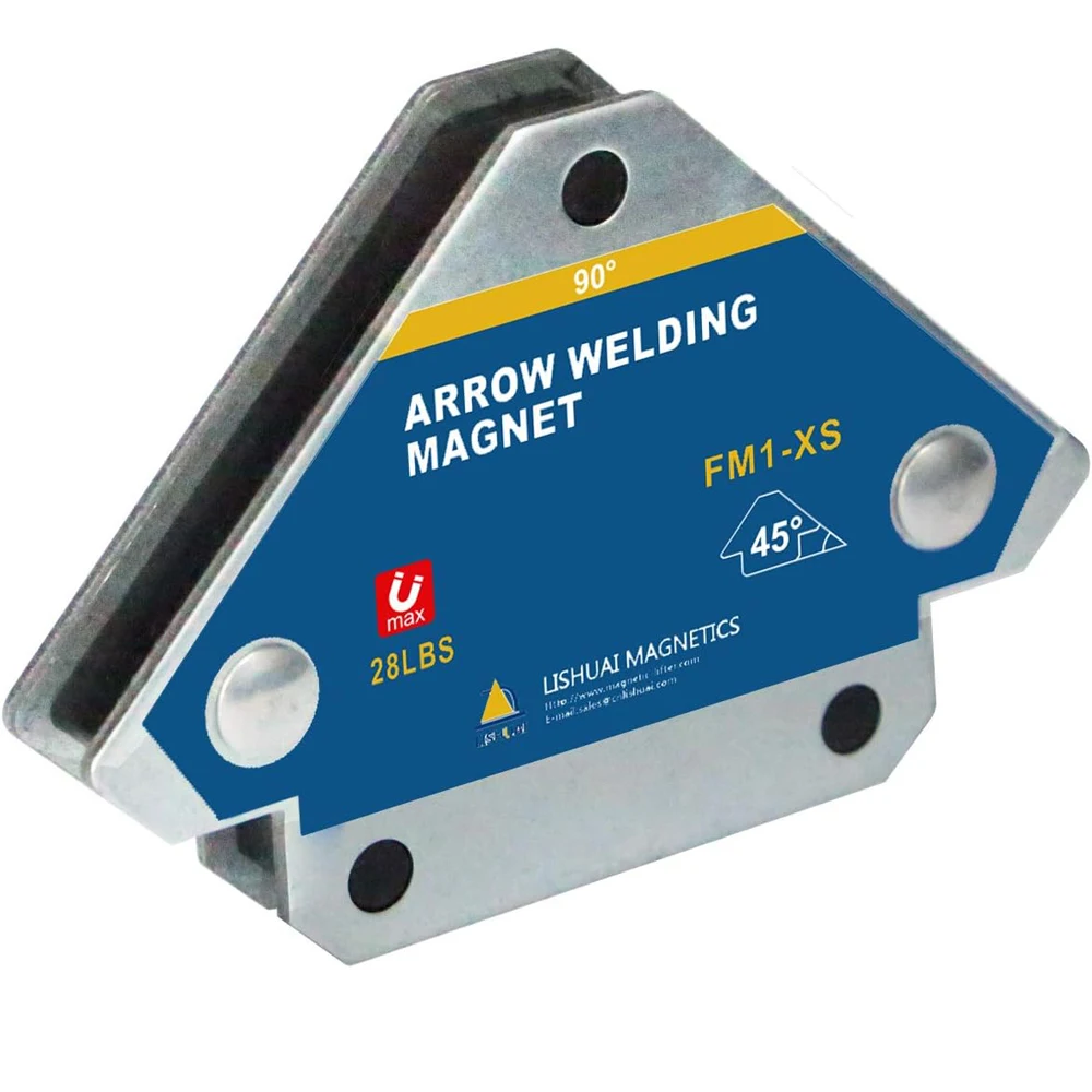 2 stücke 12,5 KG Magnetische Schweißen Halter Winkel Solder Pfeil Magnet Schweiß Fixer Stellungs Ferrit Halten Hilfs Locator Werkzeuge – Detail 4