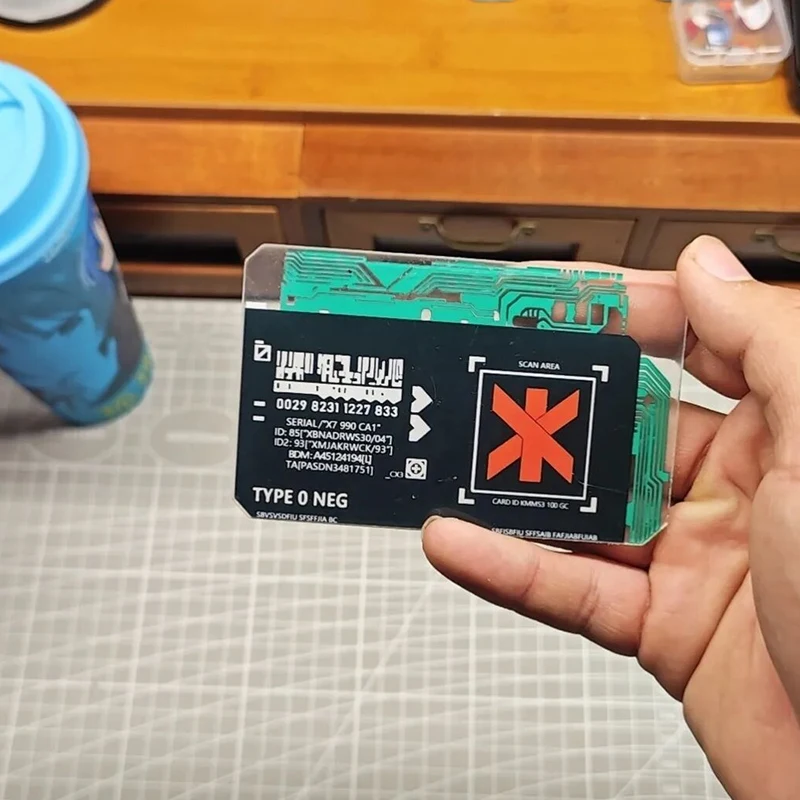 Spiel Trauma Team Cosplay Karte Acryl Sammlung Aufstieg Karte Figur Stehen Stehende Platte Ornament Dekoration Zubehör Requisiten