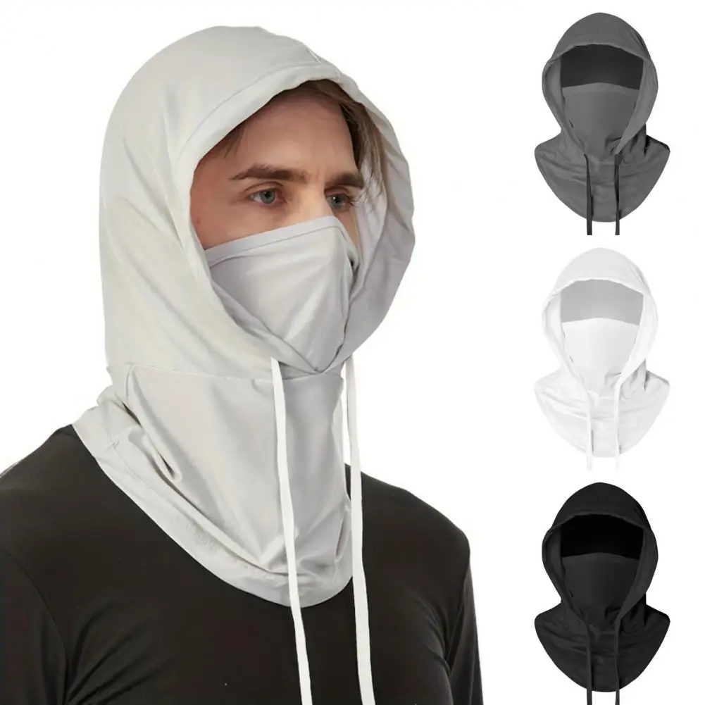 Summer Cooling Balaclava Anti UV Sunlight Sun Hat Breathabe Elastic Full Head Cover Cycling Motorcycle Fishing Hood