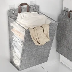 Mir à linge pliable mural pour vêtements sales, grande capacité, étanche, peu encombrant, rangement pour vêtements