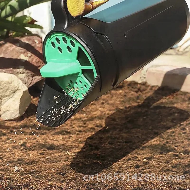 

Садовая сеялка для газона, сеялка, трансграничная оптовая продажа, спринклер для овощей, снежной соли, полипропилен, АБС-материал для полевой пасторальной промышленности