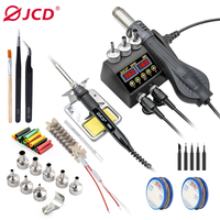 JCD 8899 Soldering Station 750W 2 in 1 Soldering Iron Hot Air Gun Rework Welding Station For Phone BGA SMD Welding Repair Tools