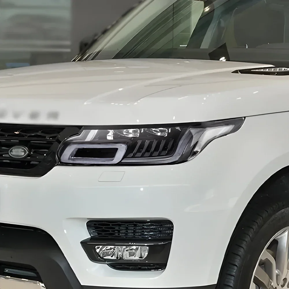لاند روفر رينج روفر سبورت 2013-2017 LED مجموعة المصابيح الأمامية للسيارات ترقية 2022 نمط ديناميكي العارض عدسة الملحقات #5