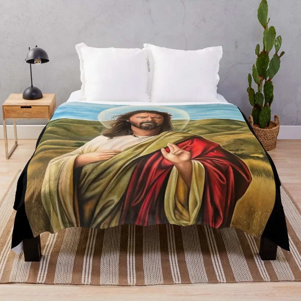 

The God World Throw Blanket Multi-Purpose For Decorative Sofa Thermals For Travel cosplay anime Blankets