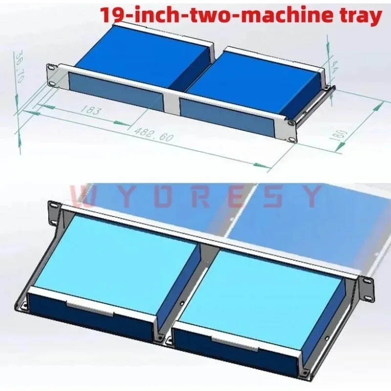 For NEC（6/7/8 Mini）10 Inch 19 Inch Fit compact mini pc perfectly to organize office equipment and clear desktop clutter