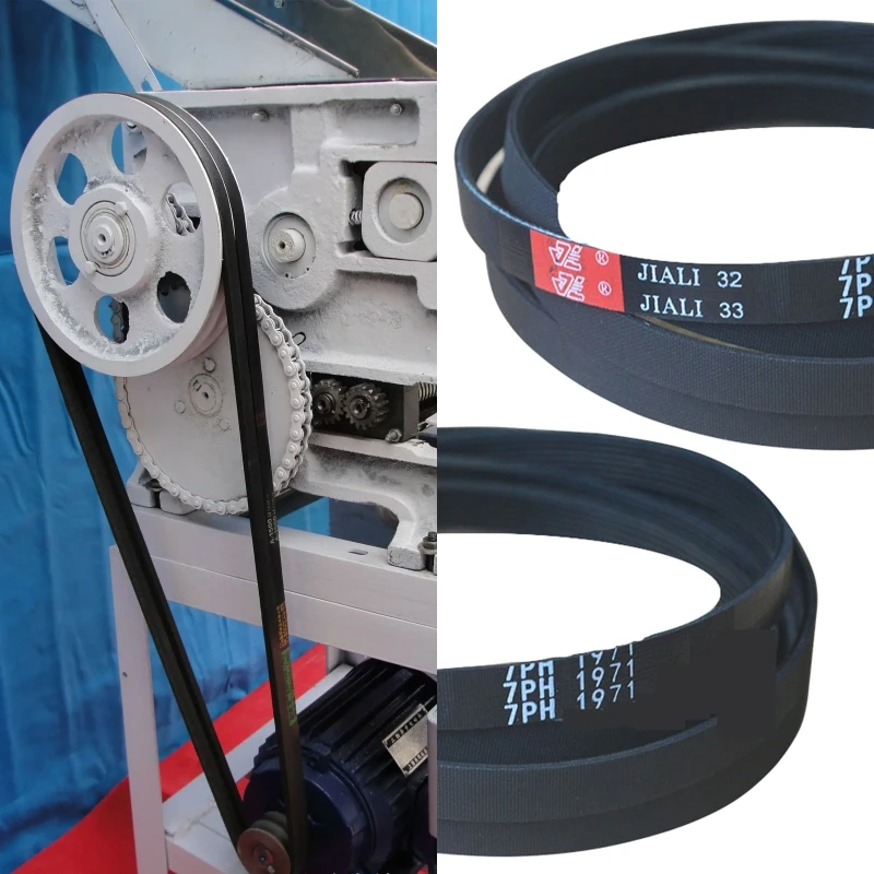 Rubber Washing Machine Transmission Belt Portable Dryer Drum Belt Replacement Dryer Repair Parts 7PH1971 Save for Time Dropship