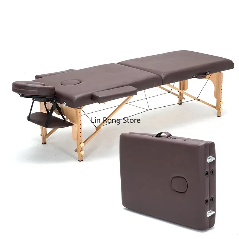 

Folding Beauty Bed Professional Portable Spa Massage Tables Lightweight Foldable With Bag Salon Furniture Aluminum Alloy