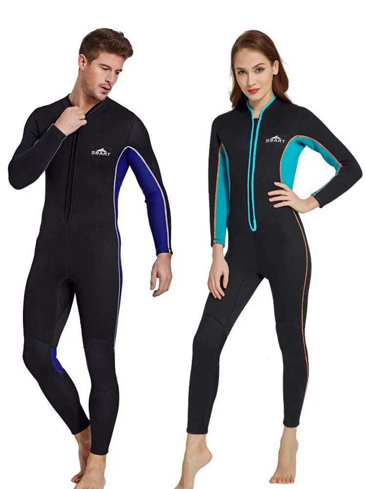 

Neoprene 3MM Men Women Wetsuit Sun-proof Swimsuit Long Sleeve Thickened Warm One-piece Diving Clothes Surfsuit Jellyfish Suit