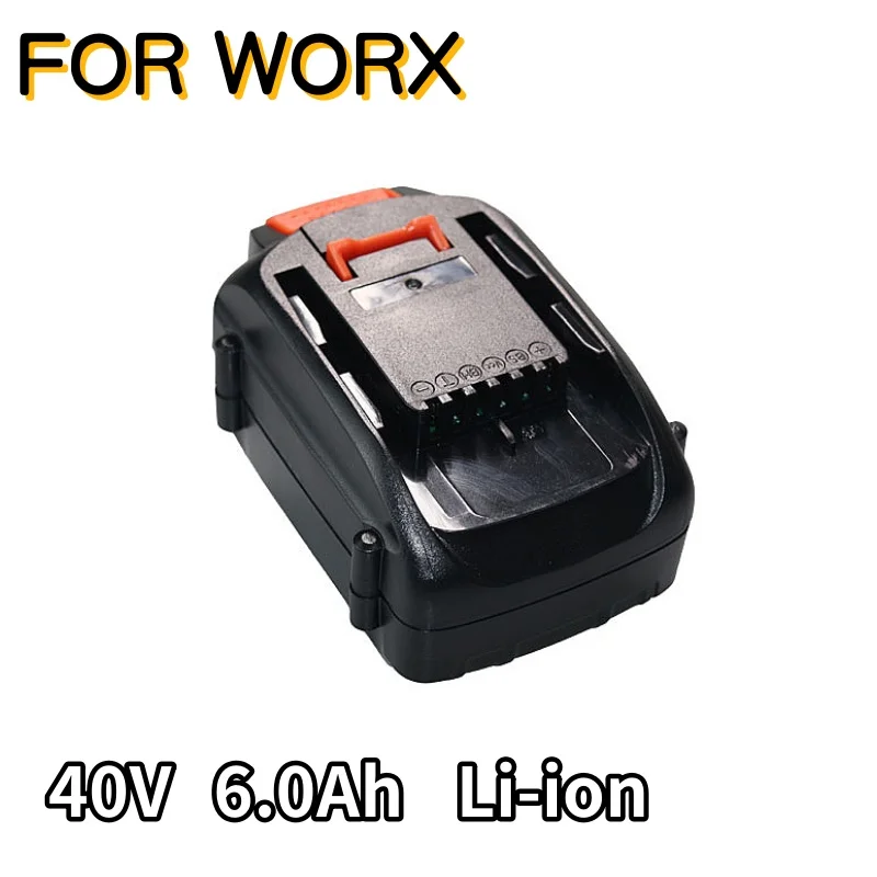 

Для заменяемой литий-ионной батареи WORX 40 в Ач WA3580