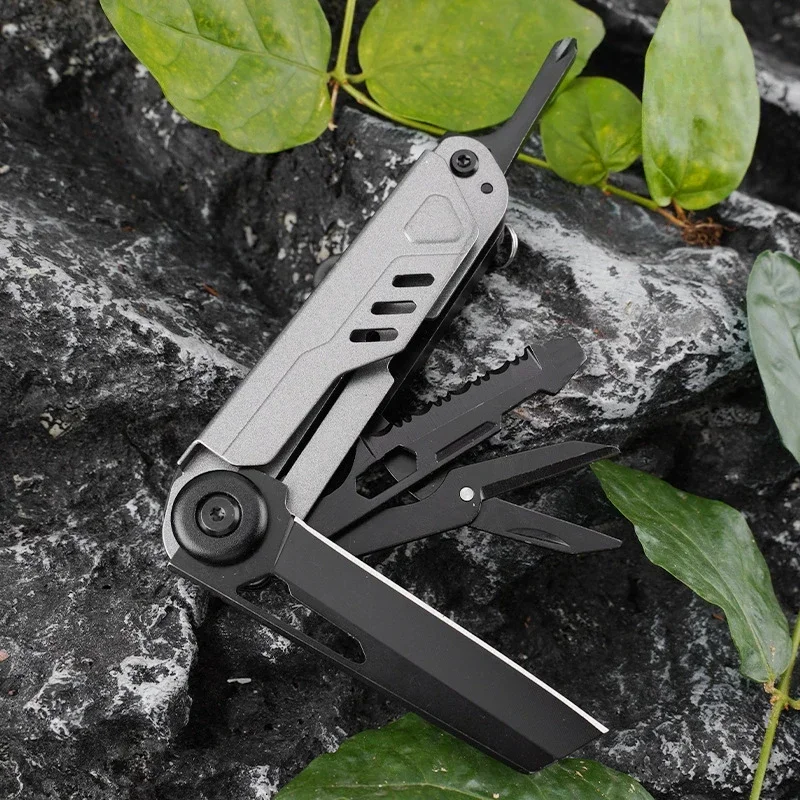 BHBT Multifunctional Knife Outdoor Home Portable Outdoor Survival Folding Knife Screwdriver Hand Tool Car Emergency Tool