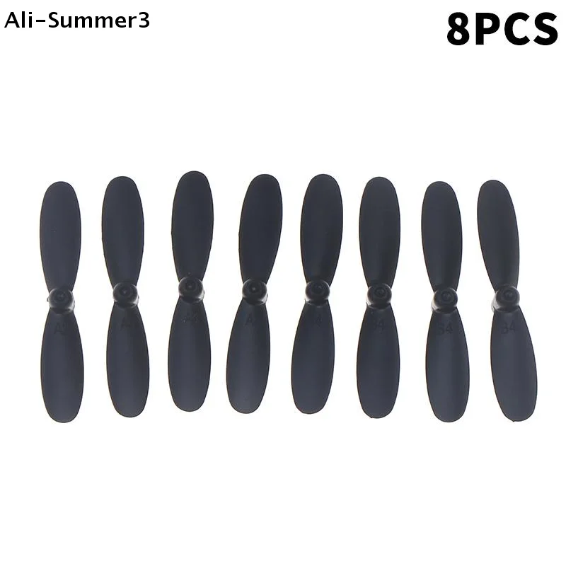 

【AyS】8PCS 42mm Props For 4D RC Spare Parts V8 Mini Toy R/C Mini Drone Quadcopter Propeller Parts Kit