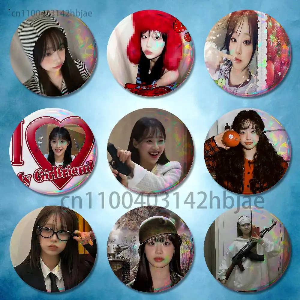 Singer C-Chuu 32mm 58mm 75mm 44mm 25mm Anime Badges Brooches DIY Pins Decorations Birthday Gifts