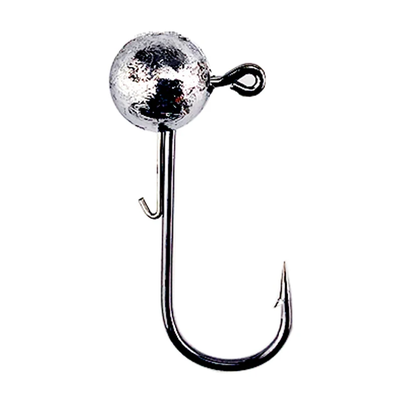 TEASER 10 قطعة/الحقيبة W001-A خطاف رأس تهزهز للمياه المالحة 1.7 جرام 2.5 جرام 3.5 جرام 5 جرام 7 جرام 10 جرام 14 جرام خطاف صيد ناعم مضاد للضياع