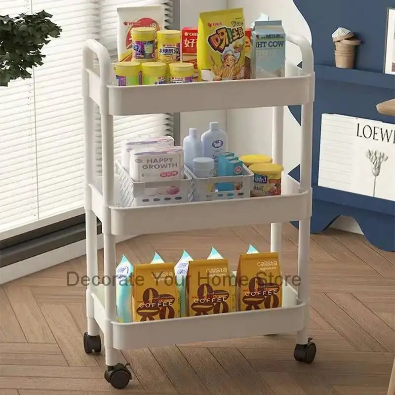 Storage Hairdressing Salon Trolley Utility Spa Medical Rolling Salon Trolley Manicure Carrito Auxiliar Salon Furniture BL50ST