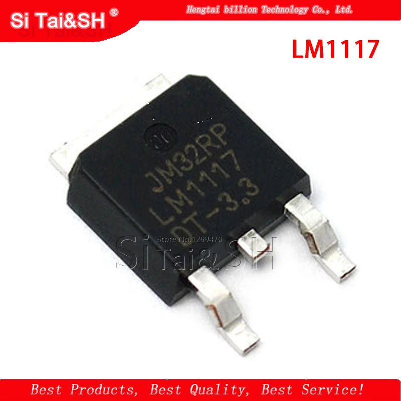 10pcs LM1117IDTX-3.3 LM1117IDT-3.3  TO-252 3.3V