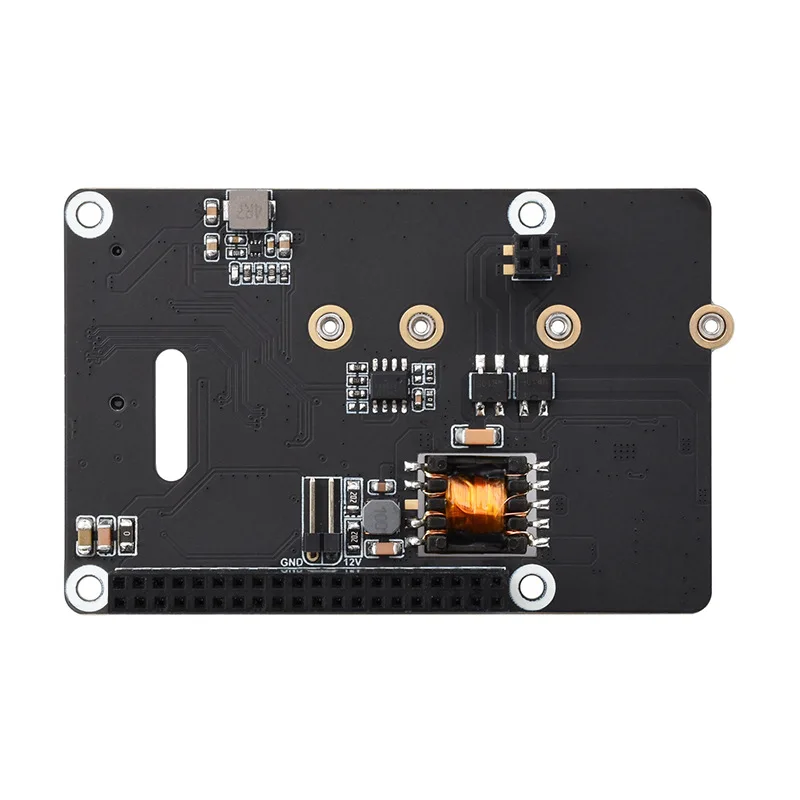 Raspberry Pi 5 PCIe to M.2 NVMe Expansion Board with PoE Multi-Spec SSD Interface High-Speed Read and Write