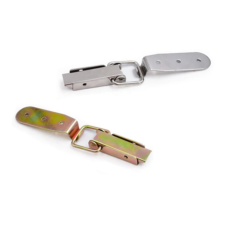 Latch DK505 Two Kinds Of Materials Metal Spring Toggle Latch Catch Clasp For Case  Latch Hook Lock Latch
