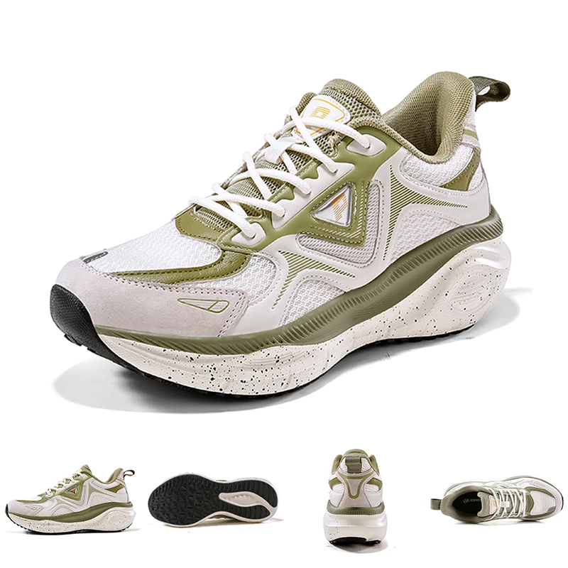 

High-quality Men's Running Shoes for Women All-match Retro Sneakers Autumn Light Comfy Breathable Outdoor Jogging Walking Shoes