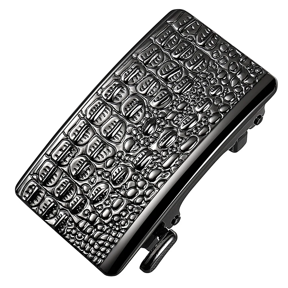 Genuine Men's Belt Head, Belt Buckle, Leisure Belt for Business Accessories Automatic Buckle Width 3.5CM Luxury Fashion LY11814