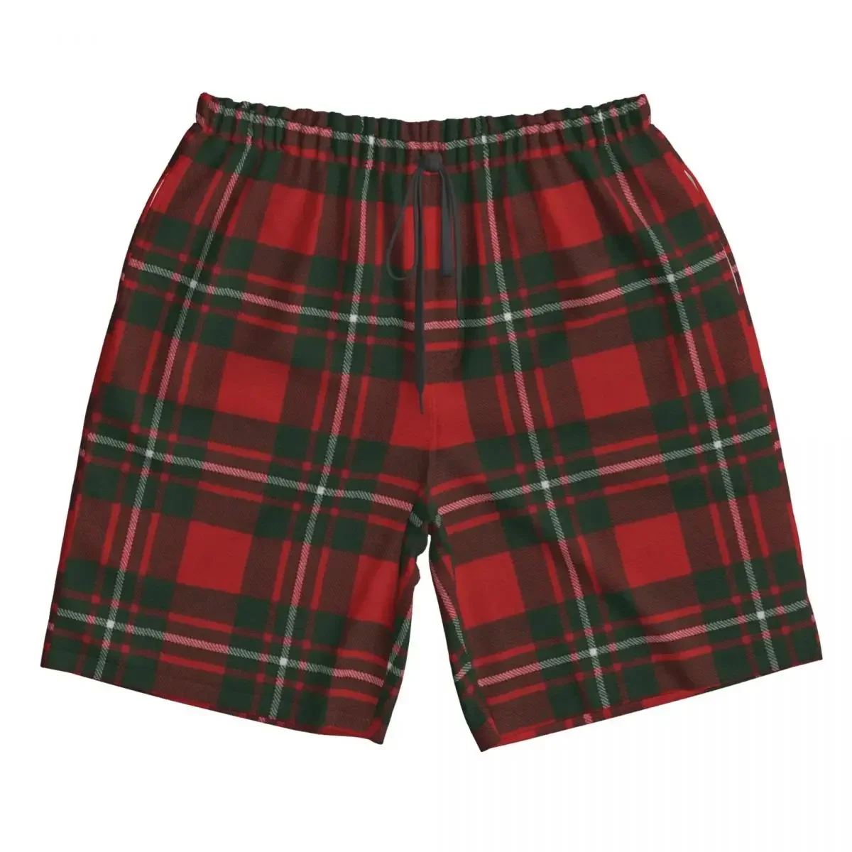 MacGregor Modern Scottish Tartan Trunks Beach Board Shorts Casual Quick Dry Swim Summer Men Pants