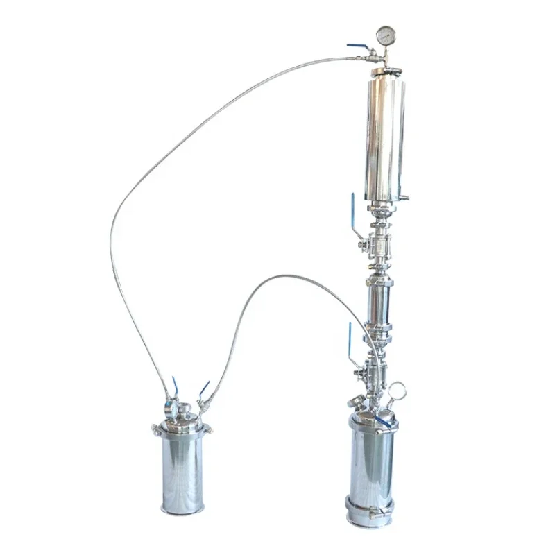 

Dewaxing Passive 1lb Closed Loop Extractor with CRC Column