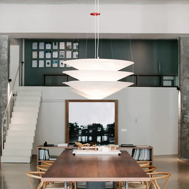 Lampade a sospensione Wabi Sabi in carta minimalista nordica Soggiorno Sala da pranzo Camera da letto Lampada da soffitto Ristorante Bar Lampada a sospensione a LED