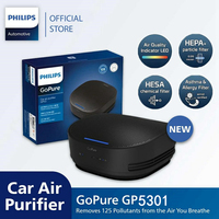 Philips Car Air Purifier GoPure 5301 Remove 125 kinds of pollutants 3-color indicator shows air quality at a glance