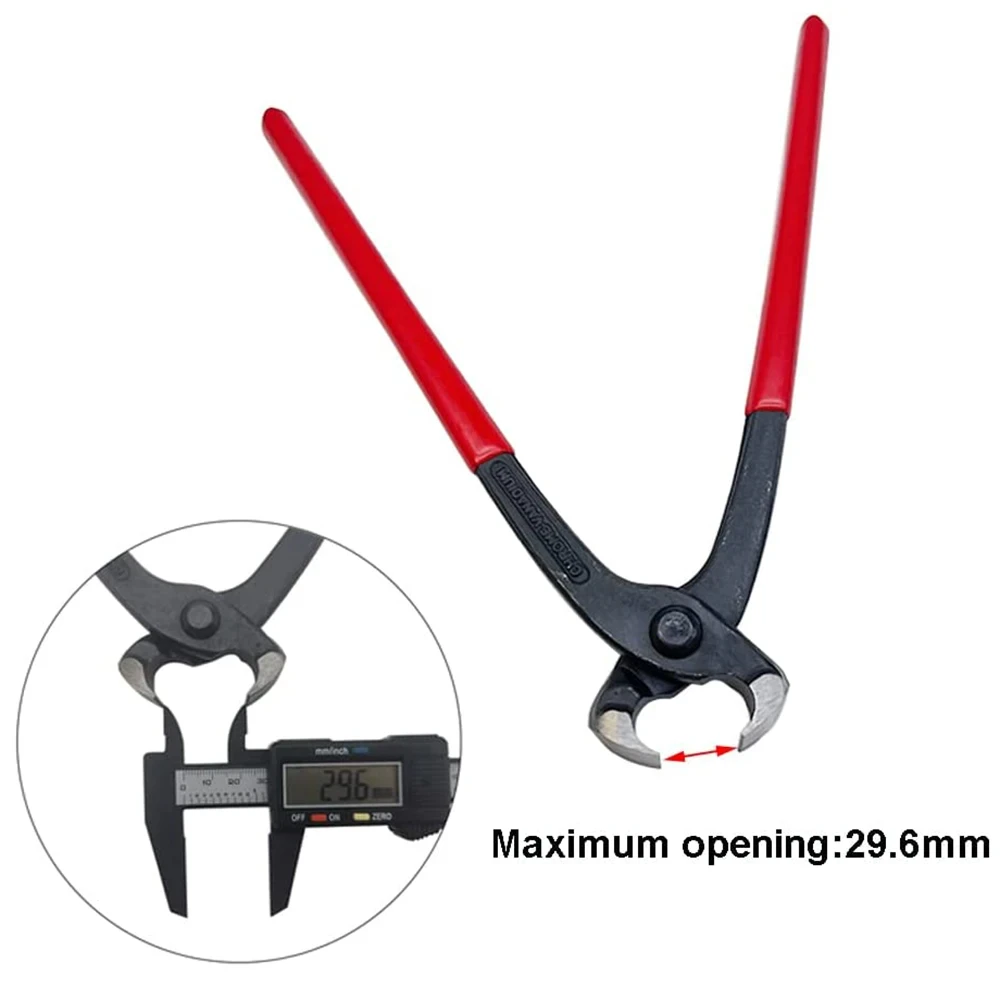 Ear Hose Clamp,high-strength Chrome Vanadium Steel,pliers Crimping Tool,nail Puller for Fixed Pipe and Hose, Front Jaw