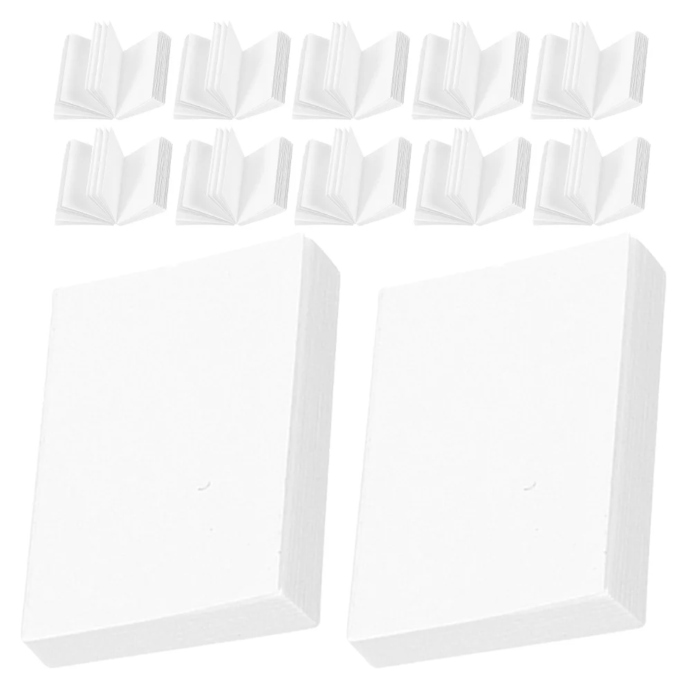 

Decors Blank Book Mockup Toy Mini Books For Dolls Dollhouse White Paper Accessories