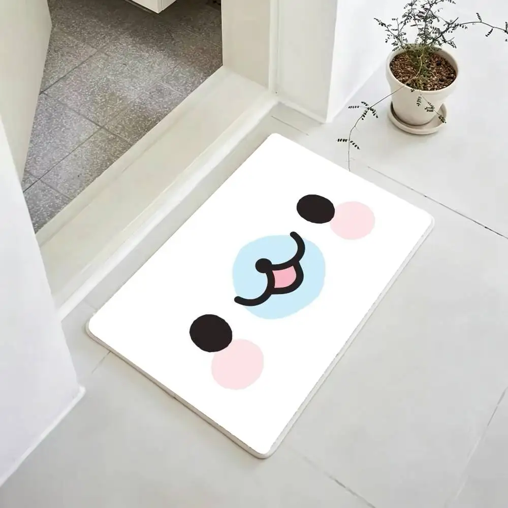 CUTE M-Mamegoma Floor Mat Rugs Soft Bedroom Floor Anti-skid Household Carpets 6